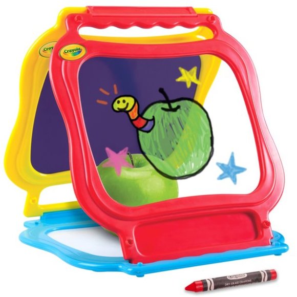 Crayola Toys Crayola 5in Tabletop Easel 5 Different Drawing Boards